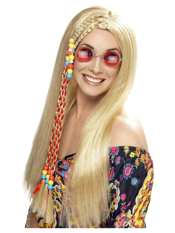 Hippy Party Wig, Blonde